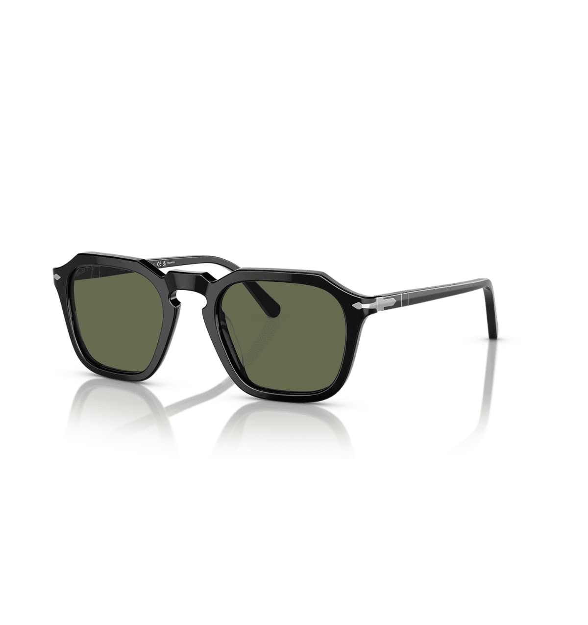 Persol PO3292S — Preto · lentes verde