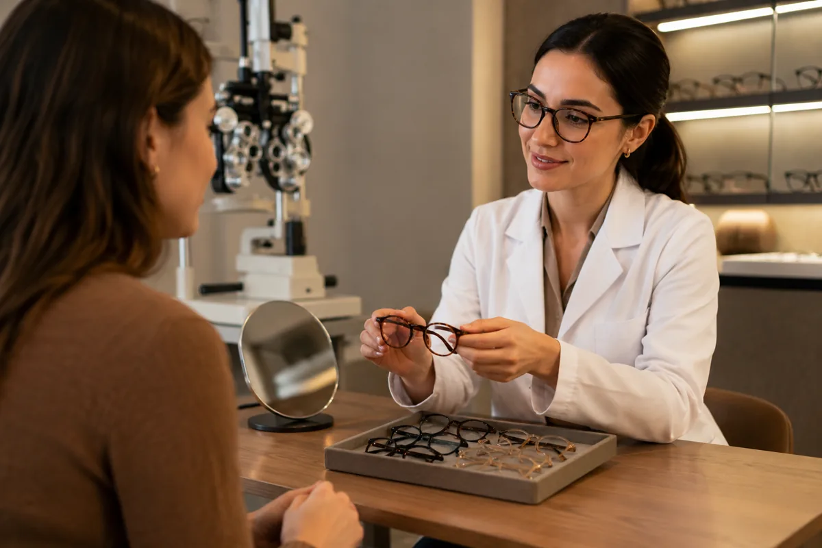 Atendimento consultivo para dúvidas sobre óculos e lentes na Visolux