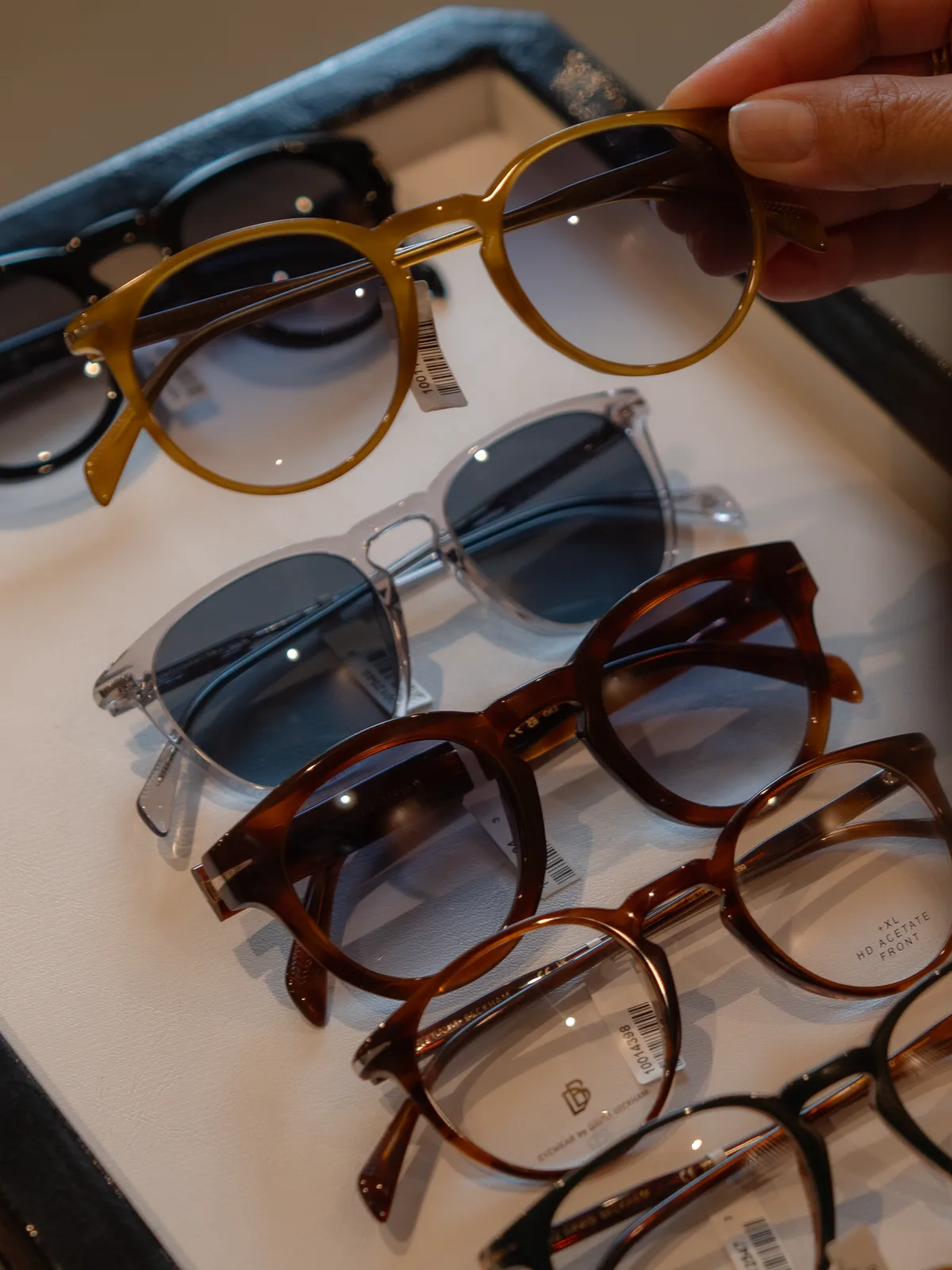 Curadoria de eyewear premium da Ótica Visolux